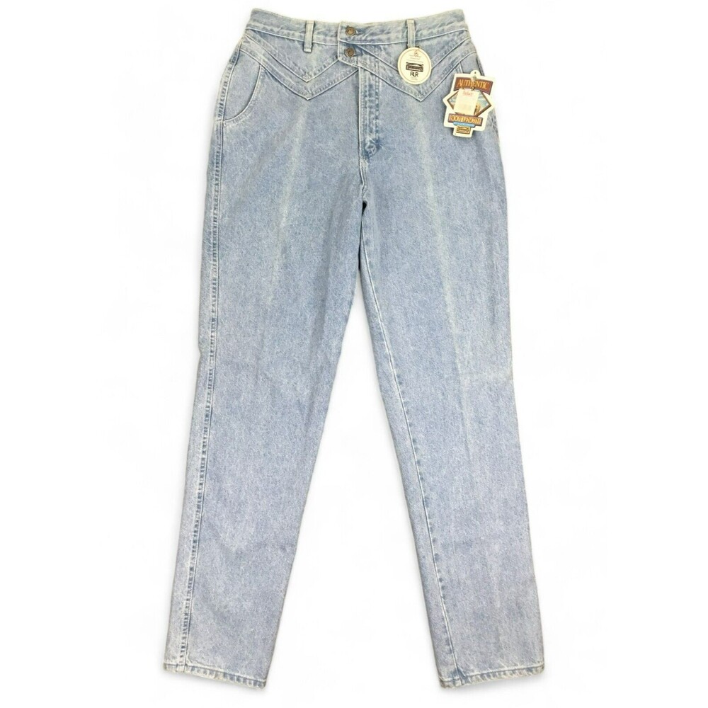 Vtg Rocky Mountain Jeans Womens 15/16 Bareback Western Rockies USA Deadstock NEW